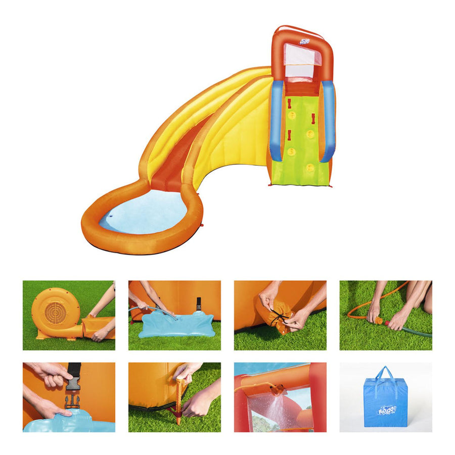 Parque Acuático Inflable Eléctrico 3.66X3.37M Bestway