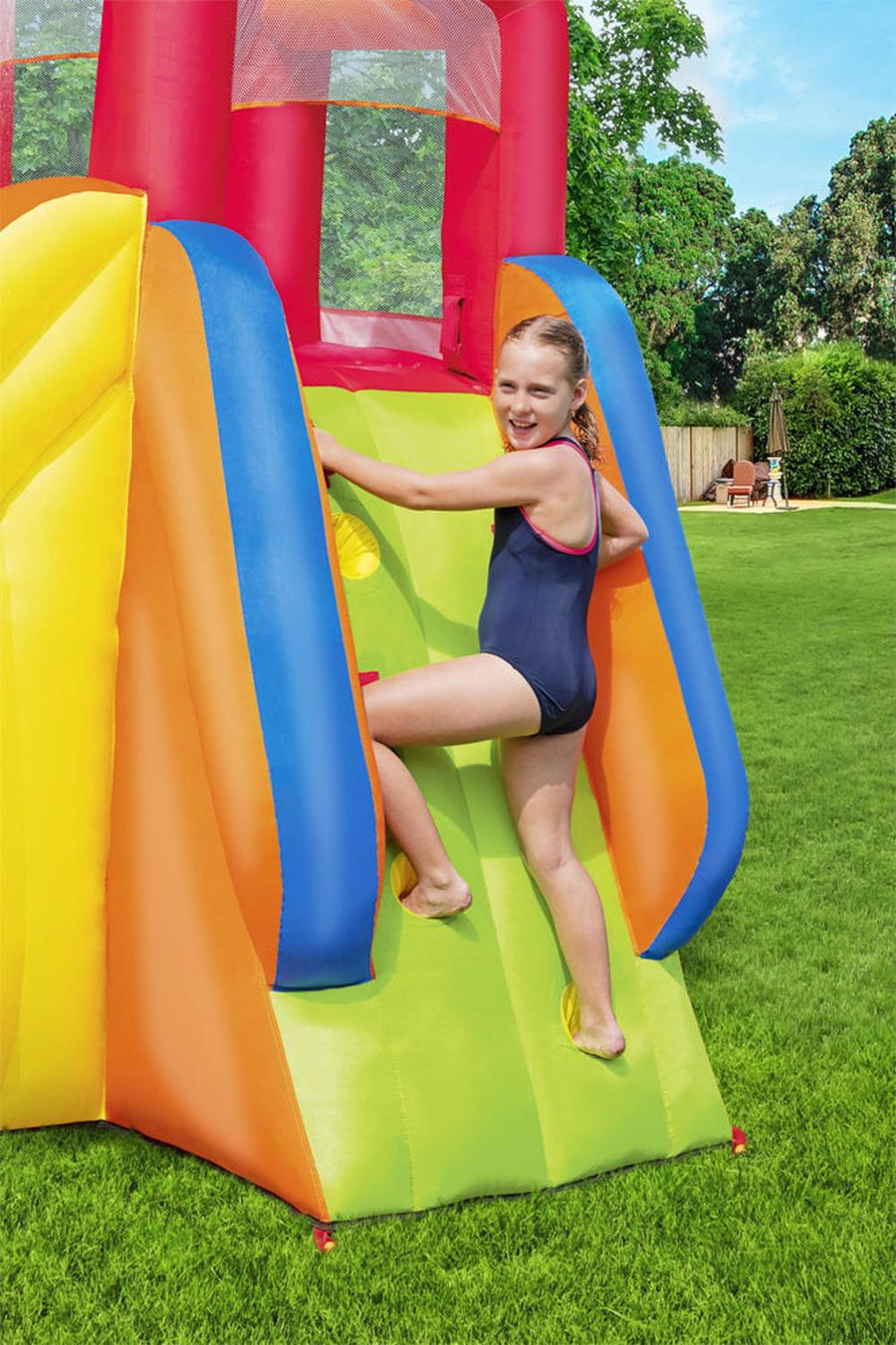 Parque Acuático Inflable Eléctrico 3.66X3.37M Bestway