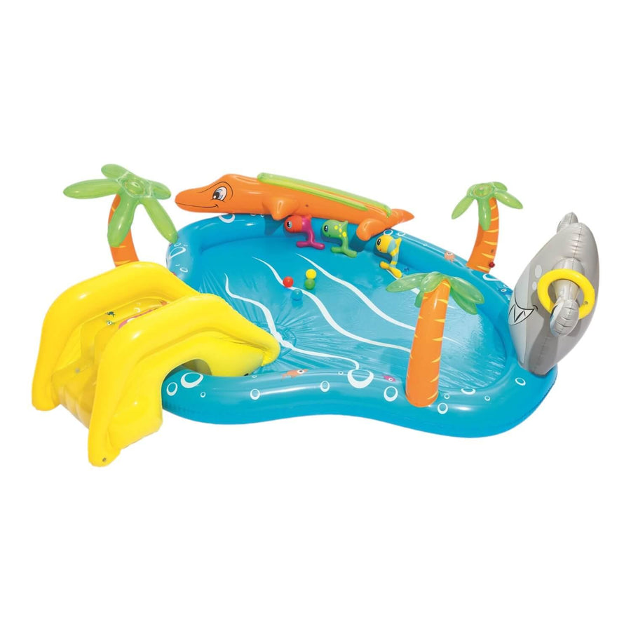 Piscina Y Juegos Inflable Sea Life 2.80Mx2.57Mx87Cms Bestway