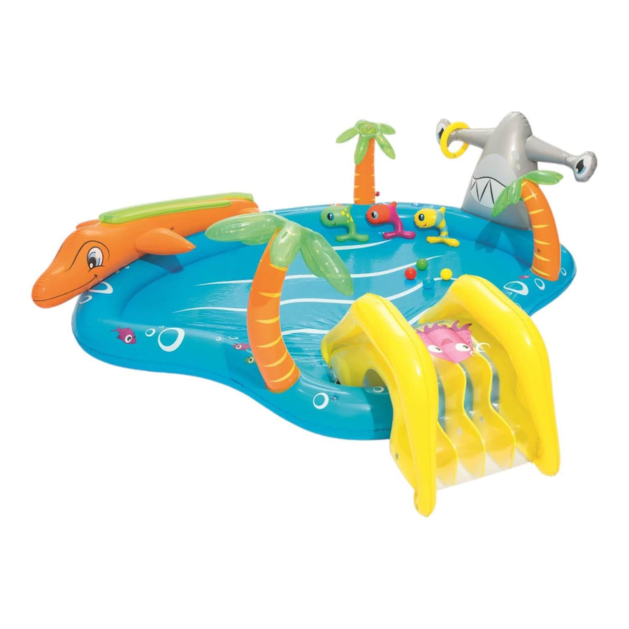 Piscina Y Juegos Inflable Sea Life 2.80Mx2.57Mx87Cms Bestway