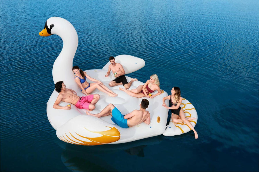 Flotador Gigante Cisne 429X330Cm Bestway