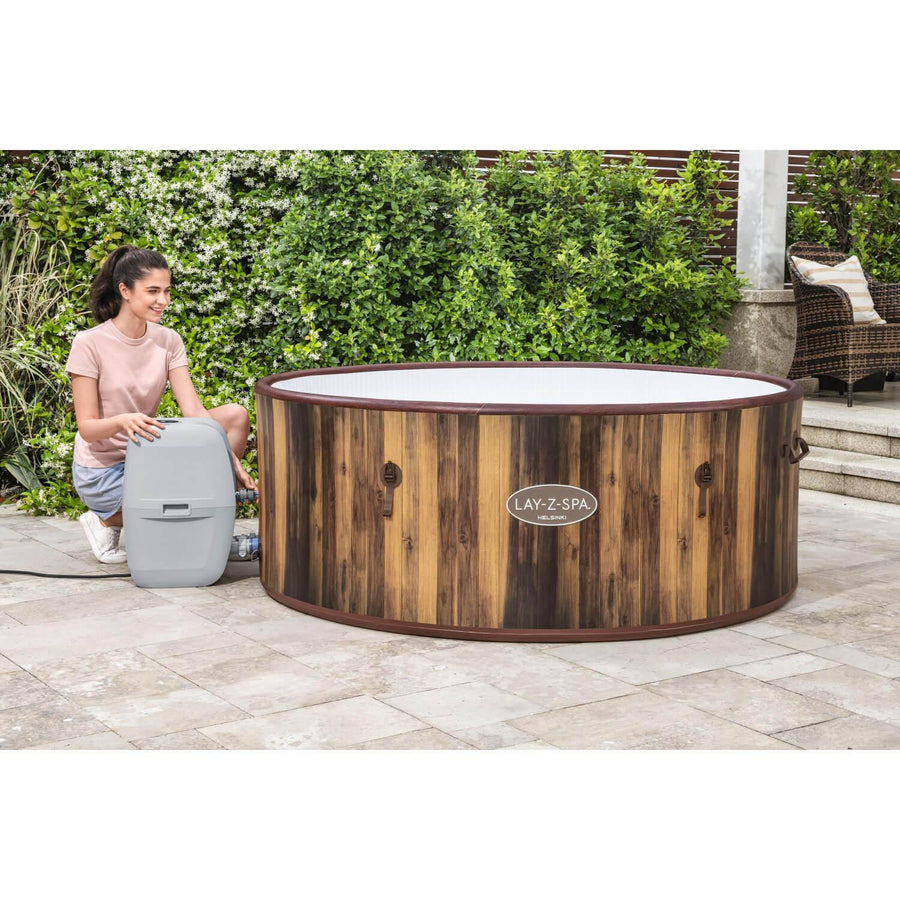 Hot Tub Spa Inflable Helsinki Smart Wifi 7 Personas
