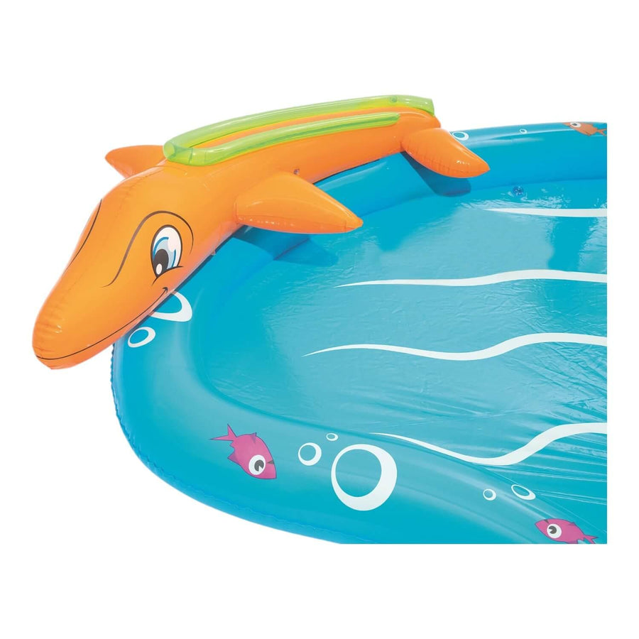 Piscina Y Juegos Inflable Sea Life 2.80Mx2.57Mx87Cms Bestway