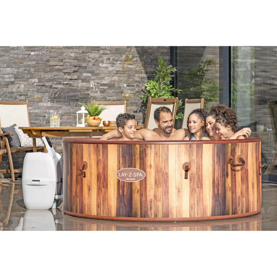 Hot Tub Spa Inflable Helsinki Smart Wifi 7 Personas