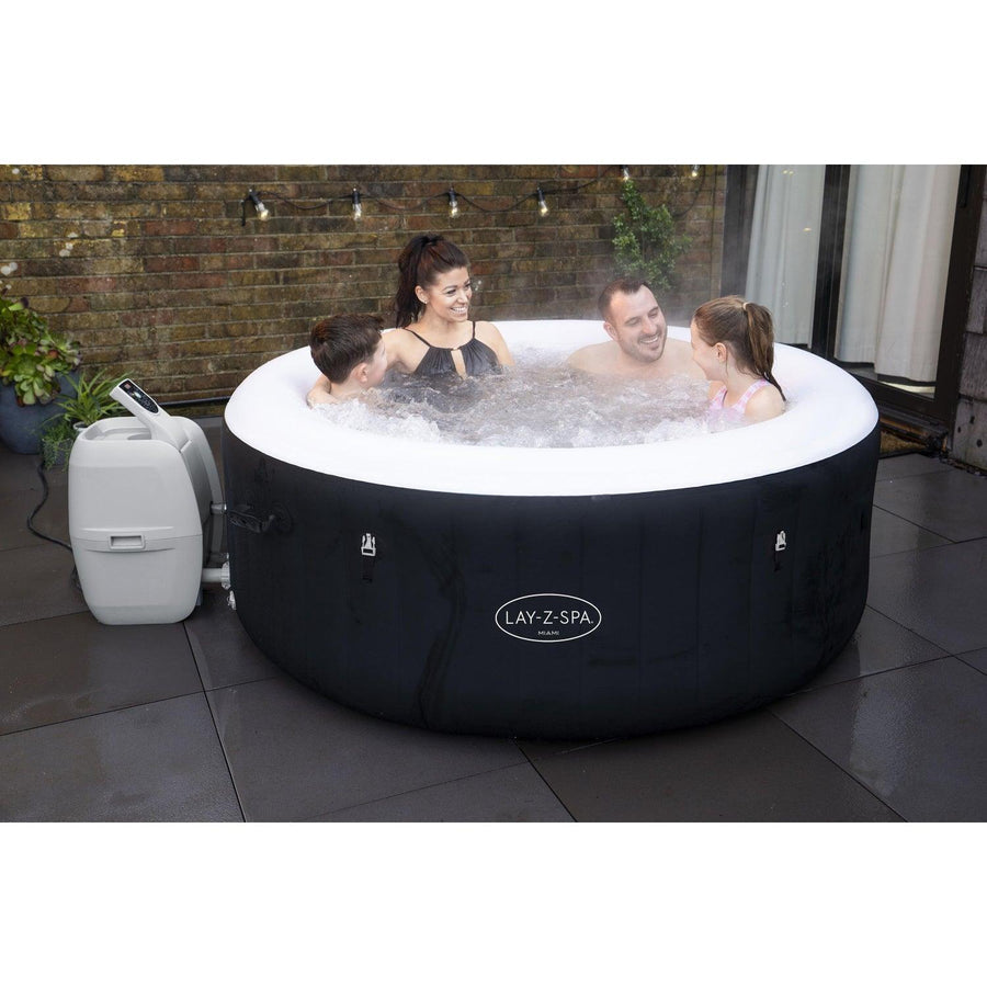 Hot Tub Spa Jacuzzi Inflable Miami 4 Personas Bestway