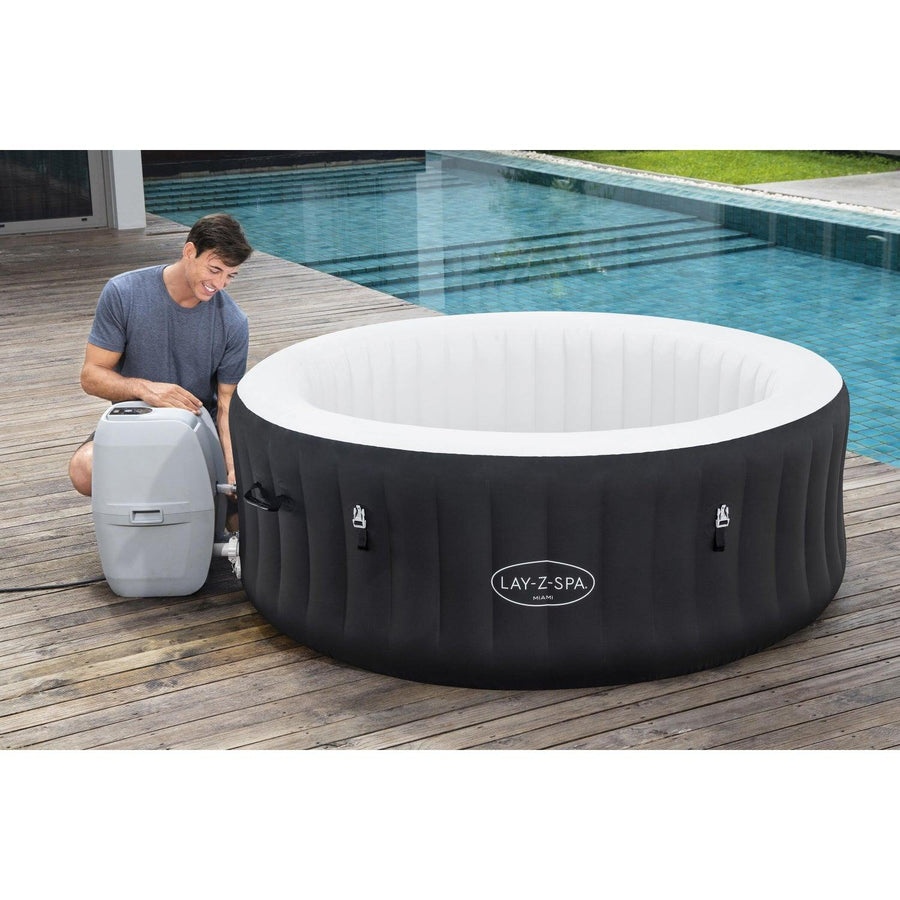 Hot Tub Spa Jacuzzi Inflable Miami 4 Personas Bestway