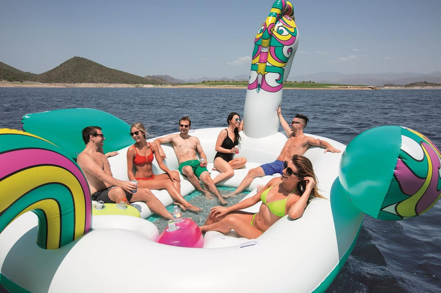 Flotador Gigante Unicornio 590X404Cm Bestway