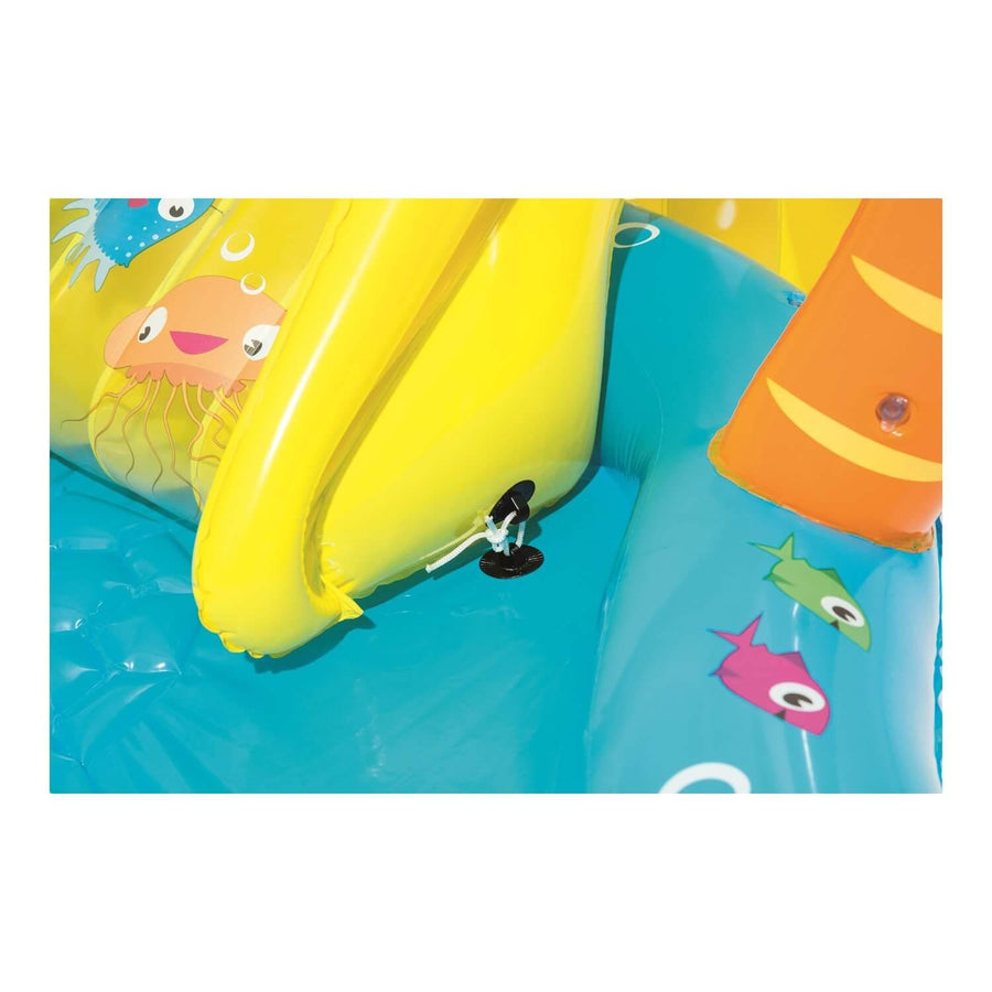 Piscina Y Juegos Inflable Sea Life 2.80Mx2.57Mx87Cms Bestway